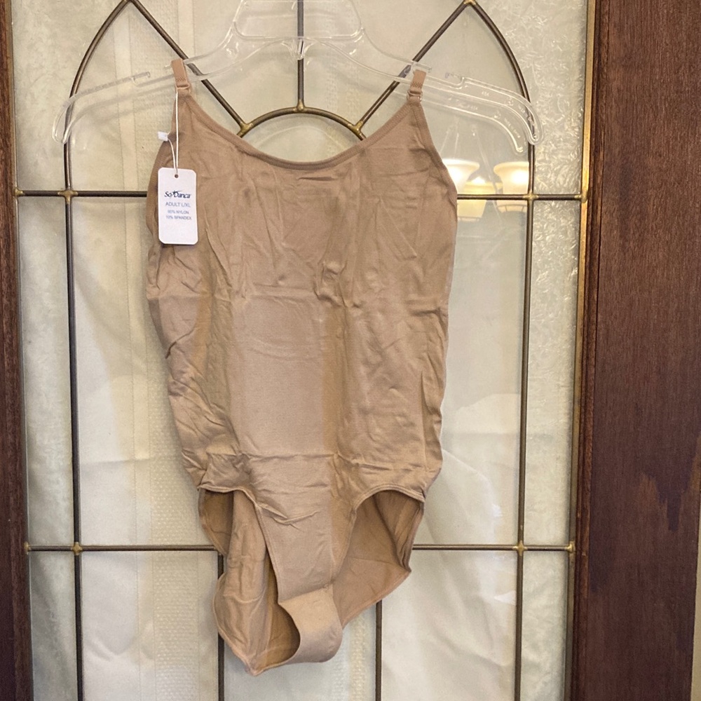 Adult Nude Camisole Leotard